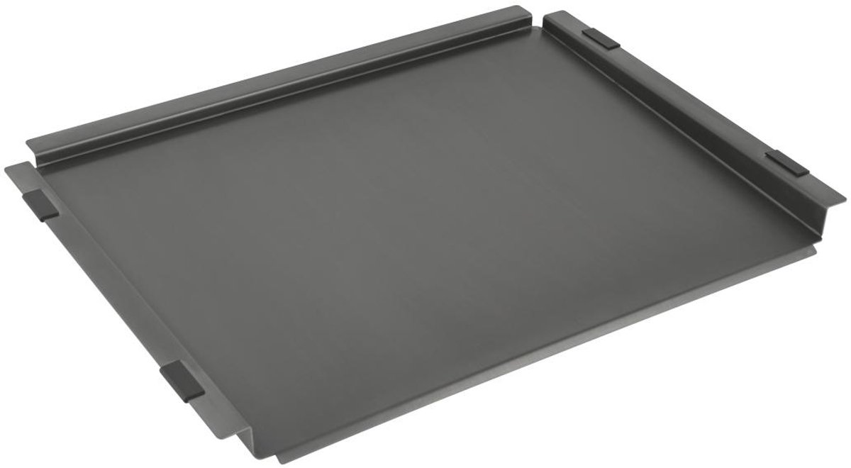 Pure.Sink Exclusivo gun metal mobiele afdruipschaal afdruipplaat 440x335mm voor spoelbak PEXTRAY-61