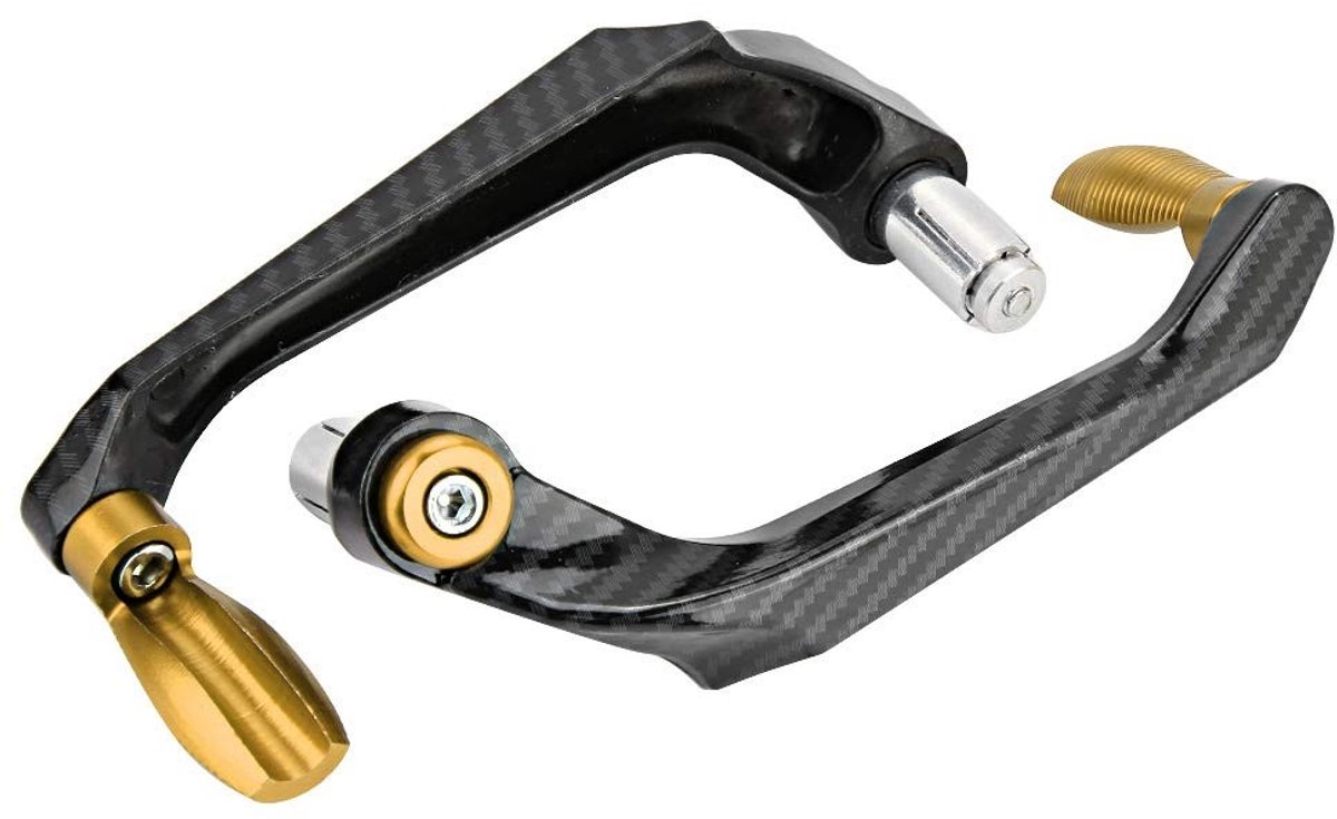 Dailygoods - Dailygoody - 22mm Stuur Rem Beschermer - Aluminiumlegering - Goud - Koppelingshendel Guard - Slijtvast en Duurzaam - Geschikt voor Off-Road Fietsen
