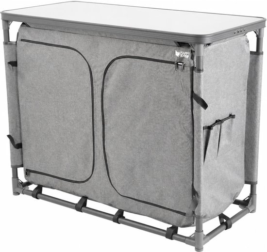 Happy Rhino - Opbergkast Stelvio - Polyester - Campingkast - Voorraadkast - Kampeerkast - 49 x 10.8 cm — afbeelding 2