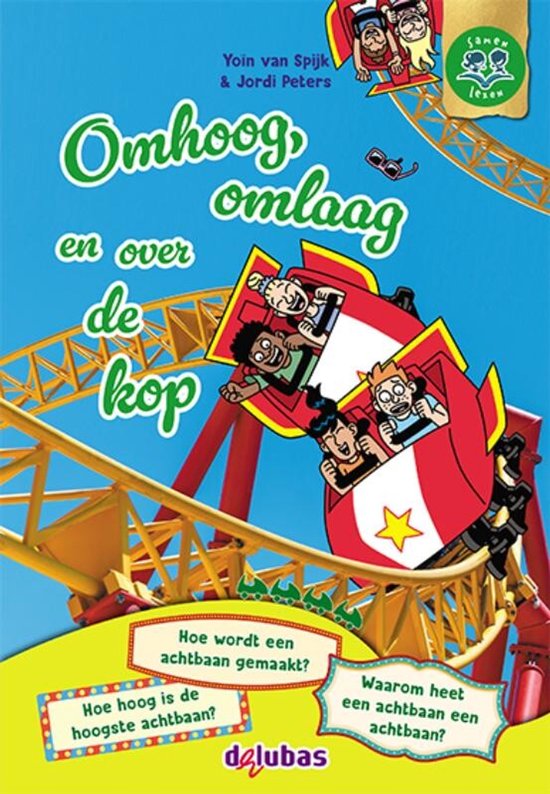 Samen lezen - Omhoog, omlaag en over de kop - cover
