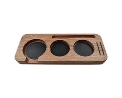 58 mm houten koffiestamperhouder/portiehouder/stamper/espressodispenser/hendelhouder