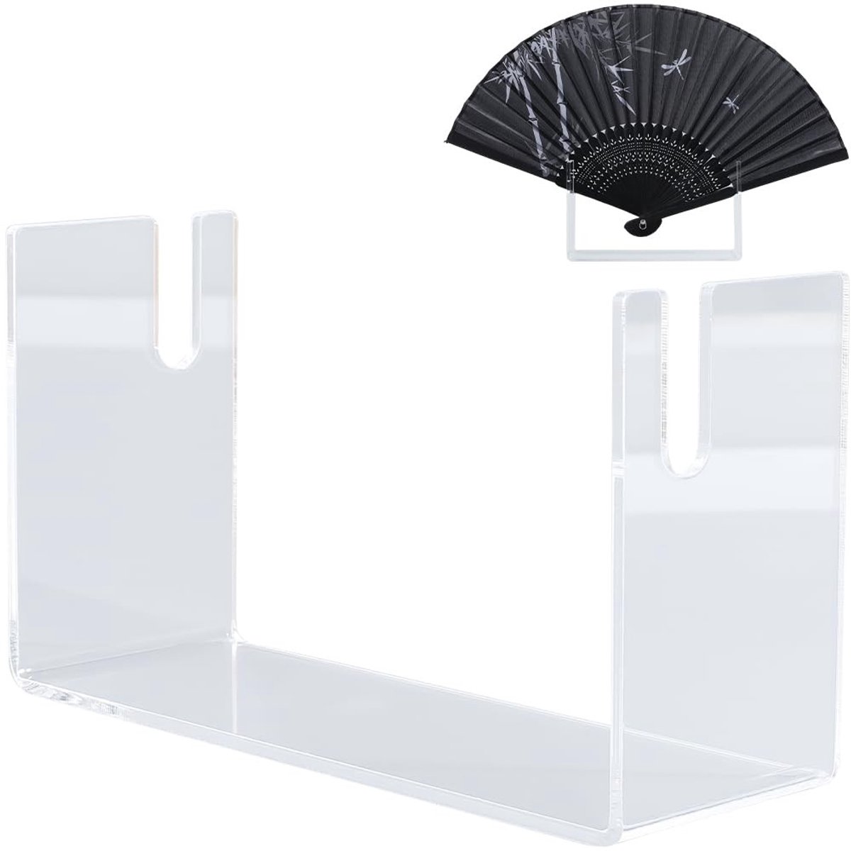 Dailygoods - Acryl Fan Display Stand voor Traditionele Handheld Fans