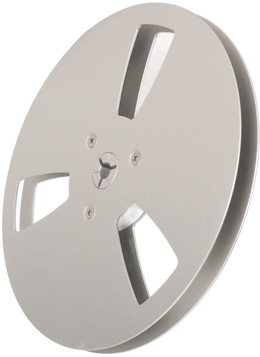 Dailygoods - Dailygoody - 7 Inch 1/4 Lege Opname Reel - Vervangingsspoel - Aluminium - Geluidskwaliteit - Universele Audio Tape - Geschikt voor Bandrecorders - Zil