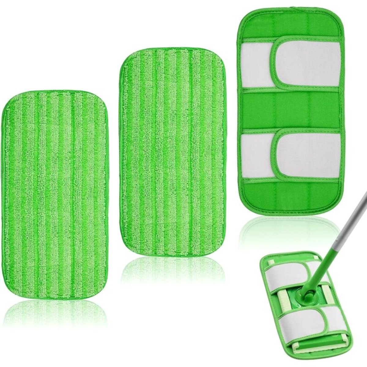 Geschikt voor Swiffer-doekjes, verpakking van 3 stuks.