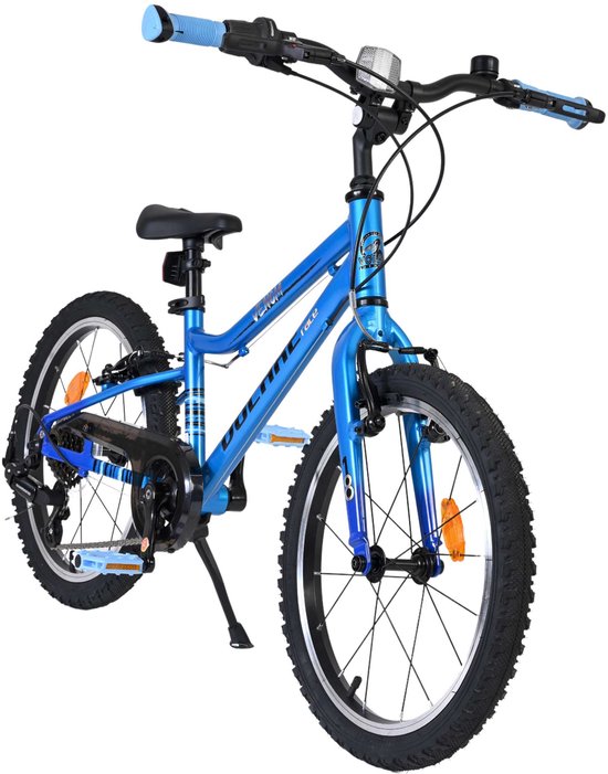 Volare Venom Kinderfiets - Jongens - 18 inch - 6 Speed - Blauw - Twee handremmen van Volare — afbeelding 2