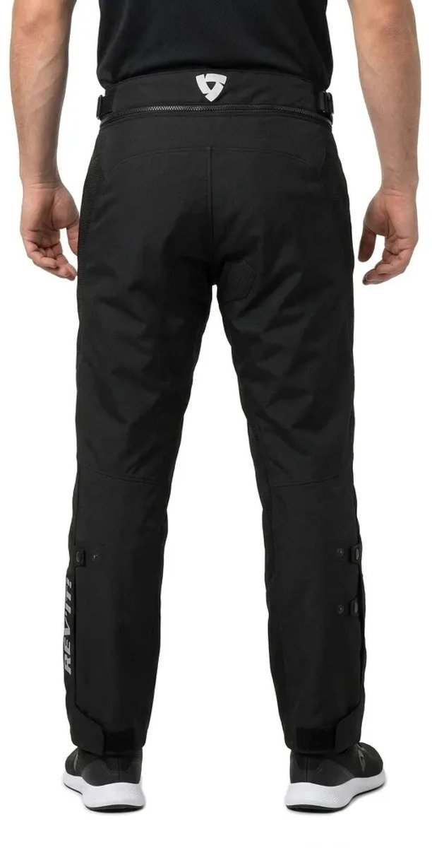 REV'IT! Pants Horizon 3 H2O Black Short Motorcycle Pants - Maat S - Broek – foto 3