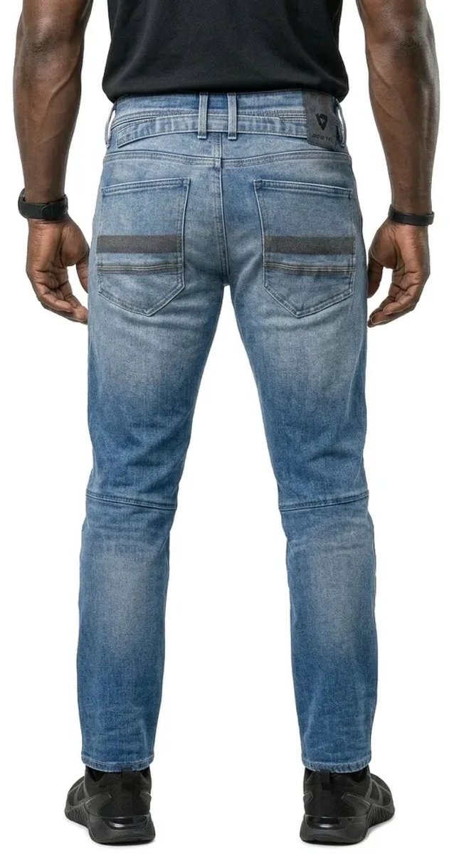 REV'IT! Salt TF Medium Blauw Used Motorjeans - Maat 30/36 - Broek – foto 3