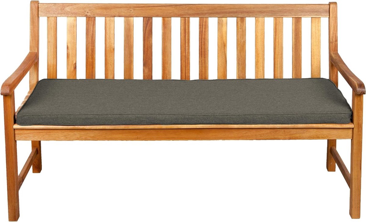 Comfortabele tuinbankkussen voor Hollywoodschommel en stoelen - 170x50 cm, Crème kleur, Weerbestendig en Ademend