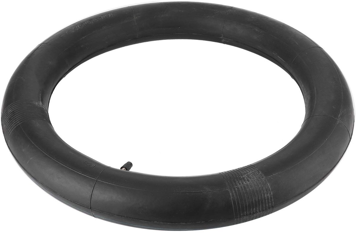 Dailygoods - Dailygoody - Motorfiets Achterbinnenband - 90/100-14 - Hittebestendig en Duurzaam - Zwart - Goede Pasvorm - Ideaal voor Drit Bikes