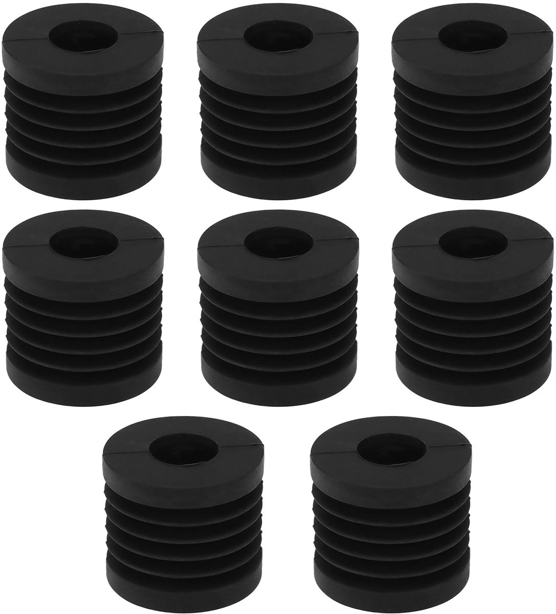 Dailygoods - Dailygoody - Schokabsorberende Voetsteunen - 3D Printers - 8 Stuks - Compatibel met Bambu Lab - Stabiliteit - Geluiddemping - Ondersteuning - Voo