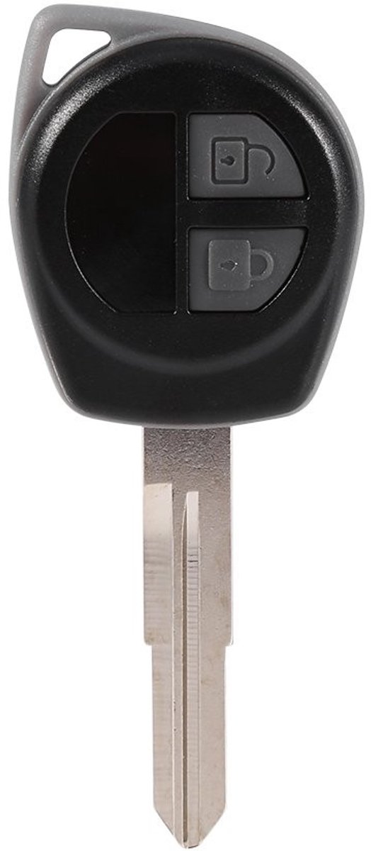 Dailygoody - Vervangende Sleutelbehuizing - Sleutels met 2 Knoppen - Premium Materiaal - Geschikt voor Vitara Swift Ignis SX4 Liana Alto - Stijlvol On