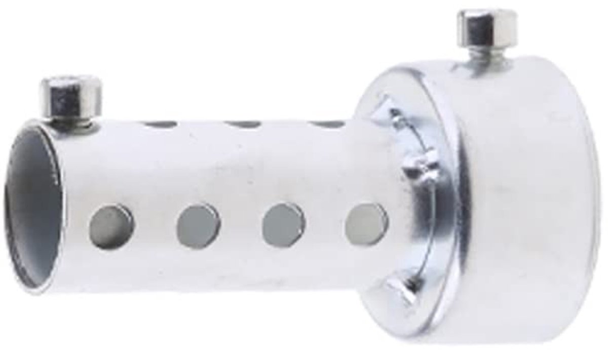 Dailygoods - Dailygoody - Universele Motor Uitlaat - Verstelbare Muffler - Lichtgewicht en Duurzaam - Universele Can - Geluidsdemper voor Motoren - Geschikt voor D