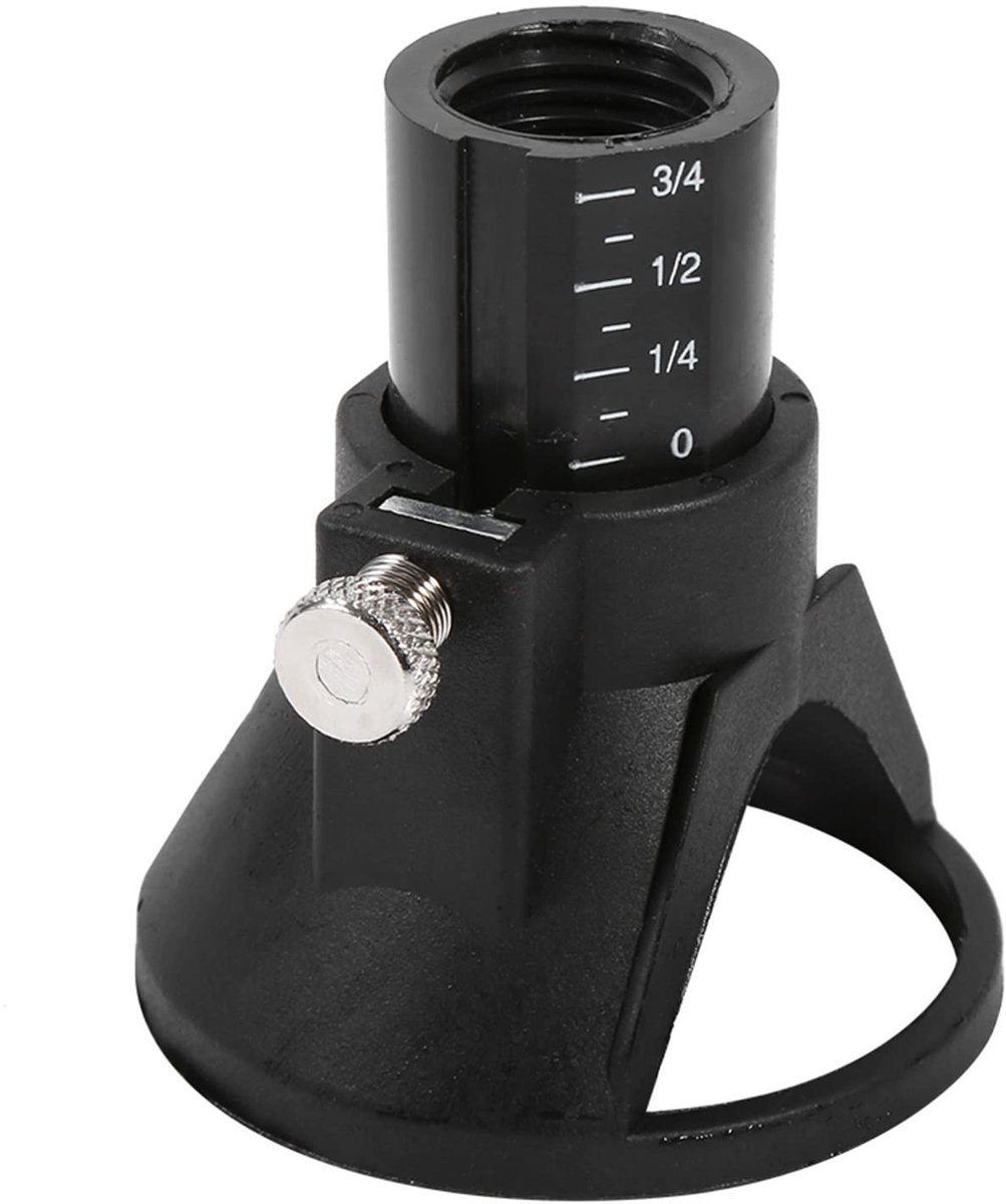 Dailygoody - Boor- en Freesset - Houtsnijwerk - Zwart - Precisie Cutter - Voor Metalen en Hout - 4pcs Frees en 6pcs - Professioneel Gebruik