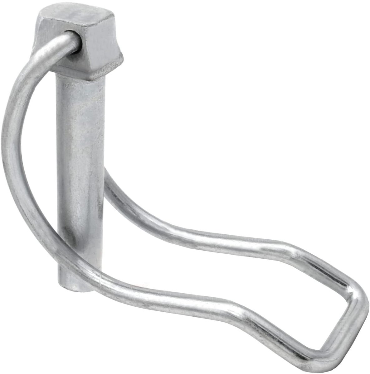 Dailygoods - Dailygoody - buis vouwsplint - 2x vouwstekker - eenvoudig aanbrengen - verzinkt - geschikt voor boring groter dan 8 mm - 45 mm lengte - 2 stuks