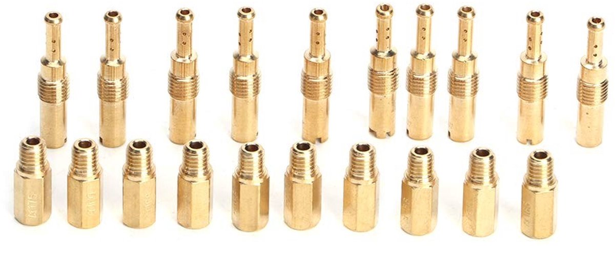 Dailygoods - 20-delige Carburateur Jets Kit voor Motoren