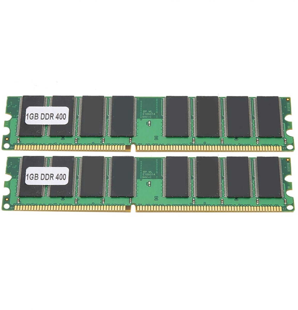 Dailygoods - Dailygoody - DDR-geheugenmodule - 2 stuks 1GB - 400MHz - PC-3200 - Desktopgeheugen - Volledig compatibel - Voor Intel