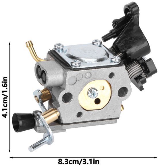 Carburateuronderdeel C1MEL37B geschikt voor kettingzaag Husqvarna 445/450/445E/450E/450II — afbeelding 2