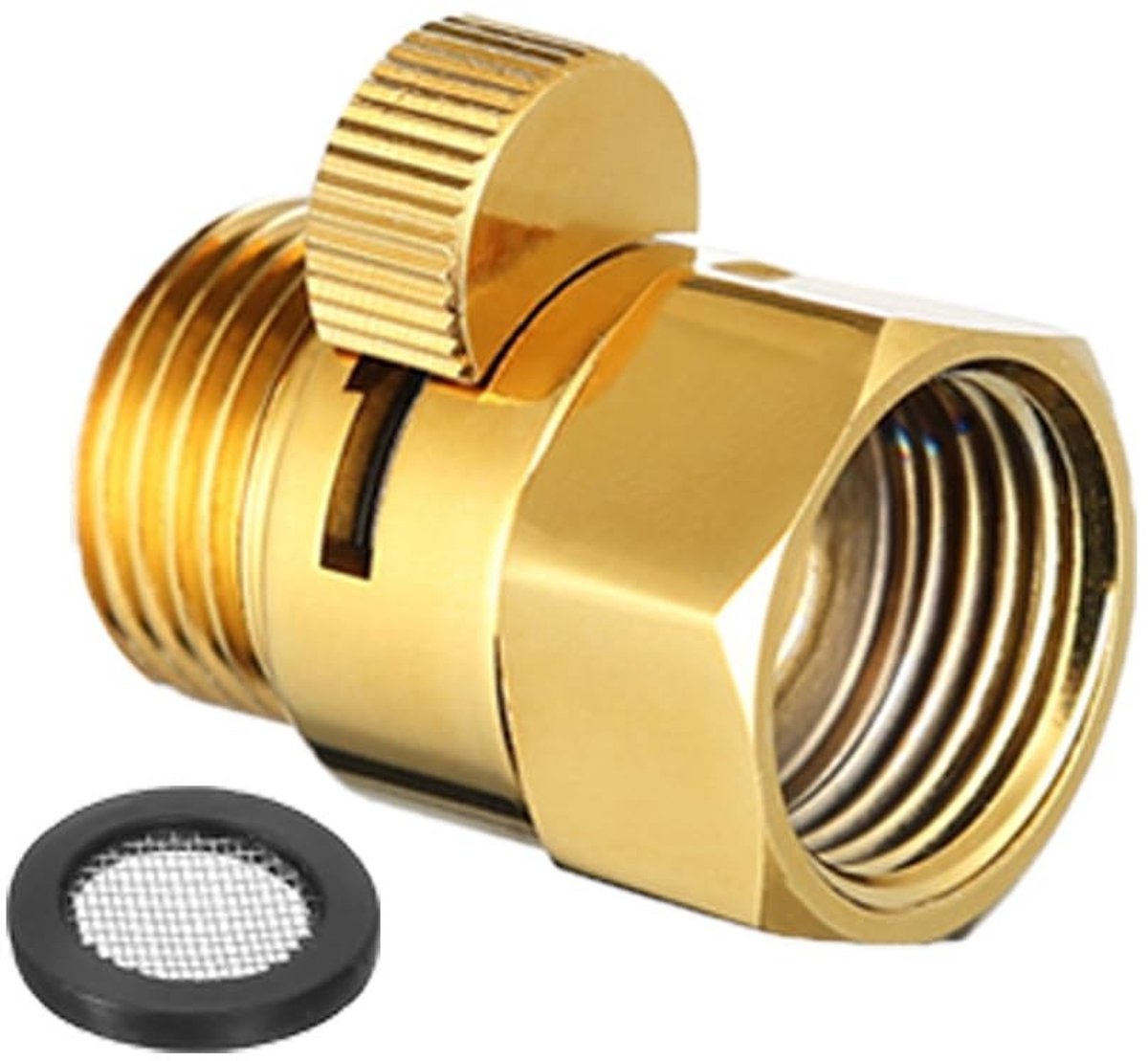 Dailygoods - Messing Douche Afsluitventiel voor Handdouche