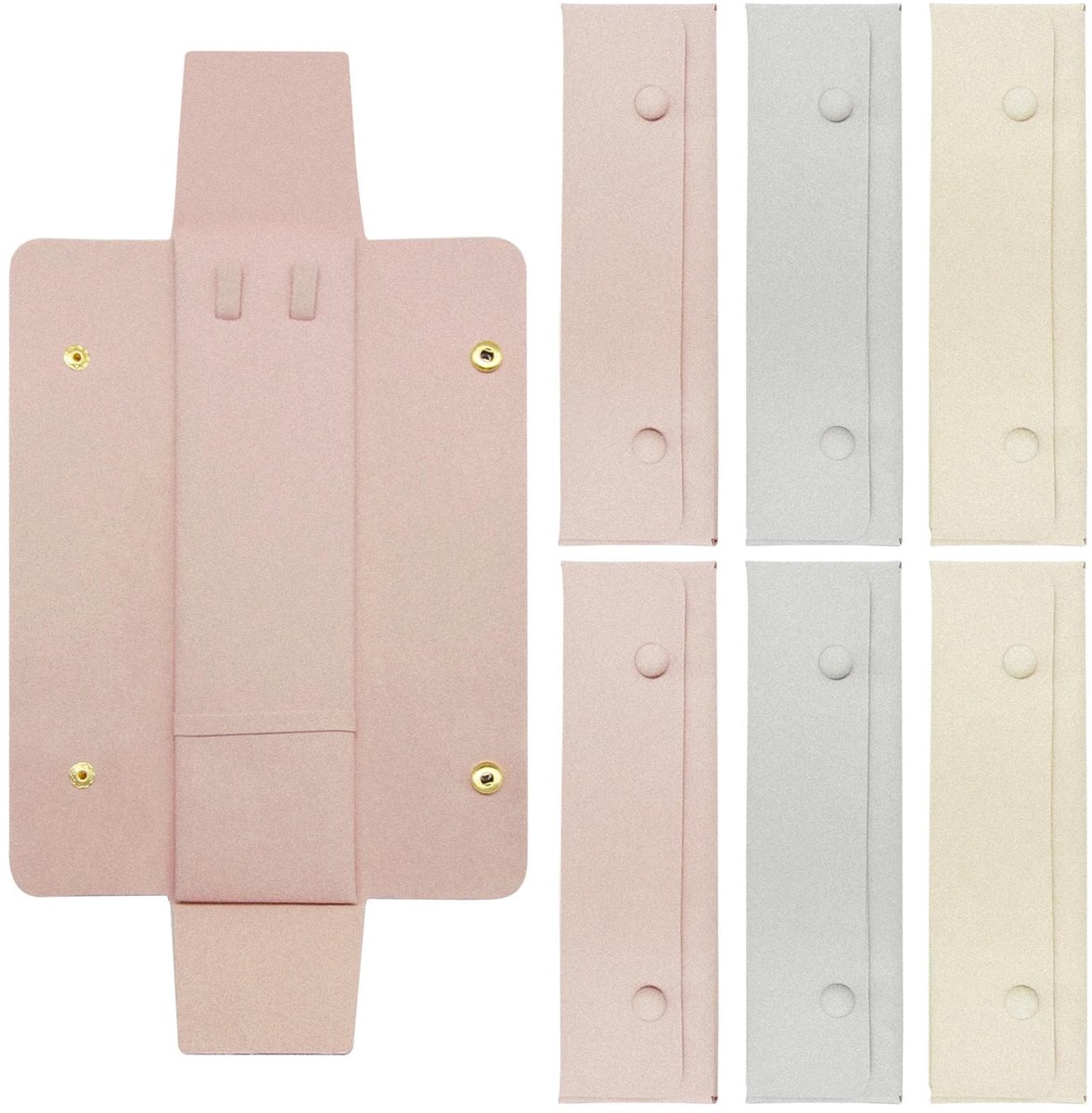 Dailygoods - 6 Stuks Halsketting Reisetui met Organisator