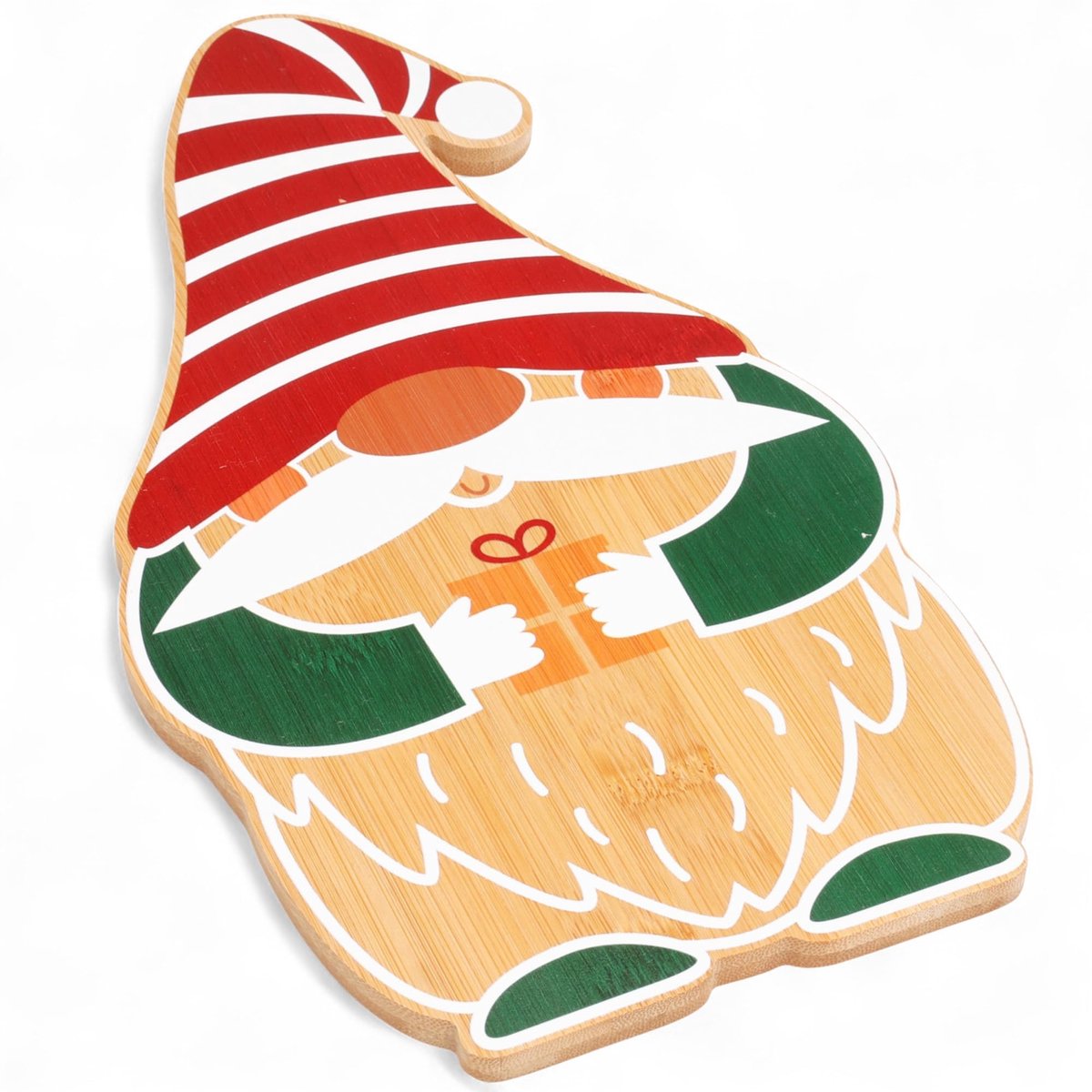 Dailygoods - Houten Serveerplank met Kerstdesign