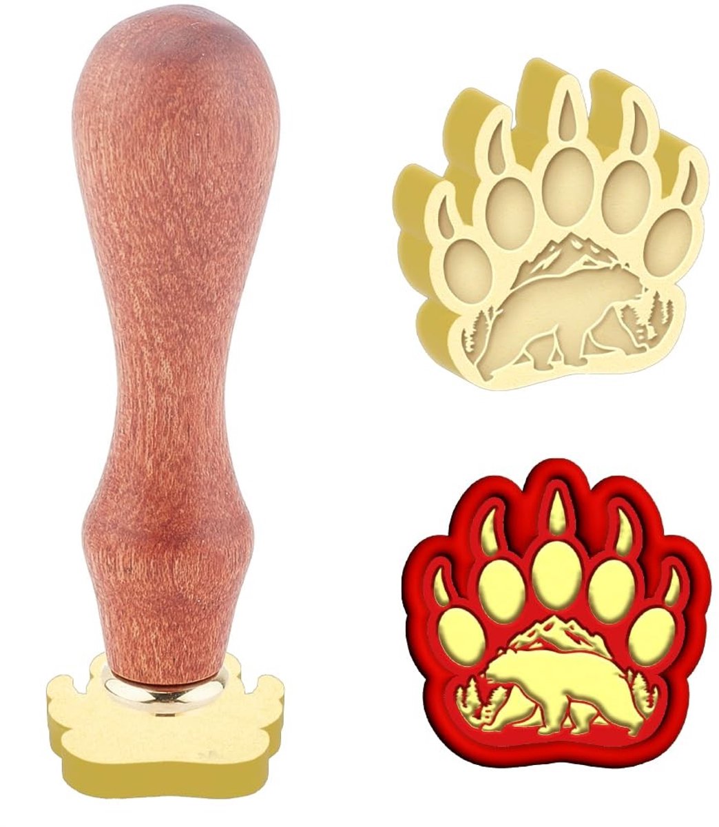 Dailygoods - 3D Zegelstempel met Afneembare Messing Kop