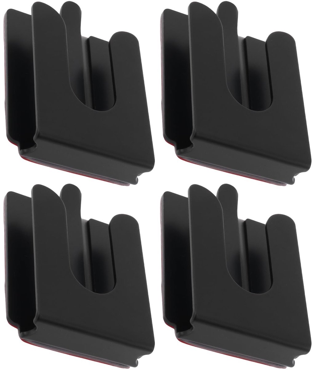 Dailygoods - Dailygoody - Microfoon Clip - Compatibel met Intercoms - Handig en Praktisch - Voor Diverse Microfoons - Ideaal voor Communicatie - 4 Stuks