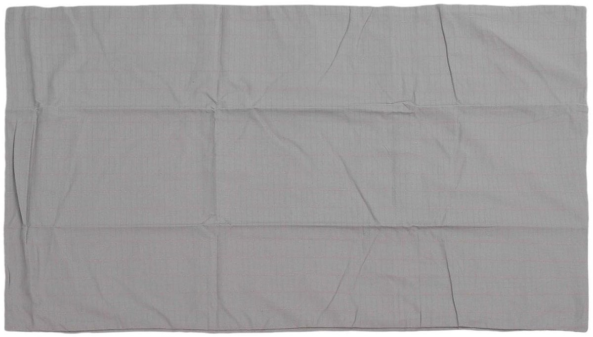 Dailygoods - Biologische Katoenen Aardingskussensloop voor Thuis en Reizen (Grijs)
