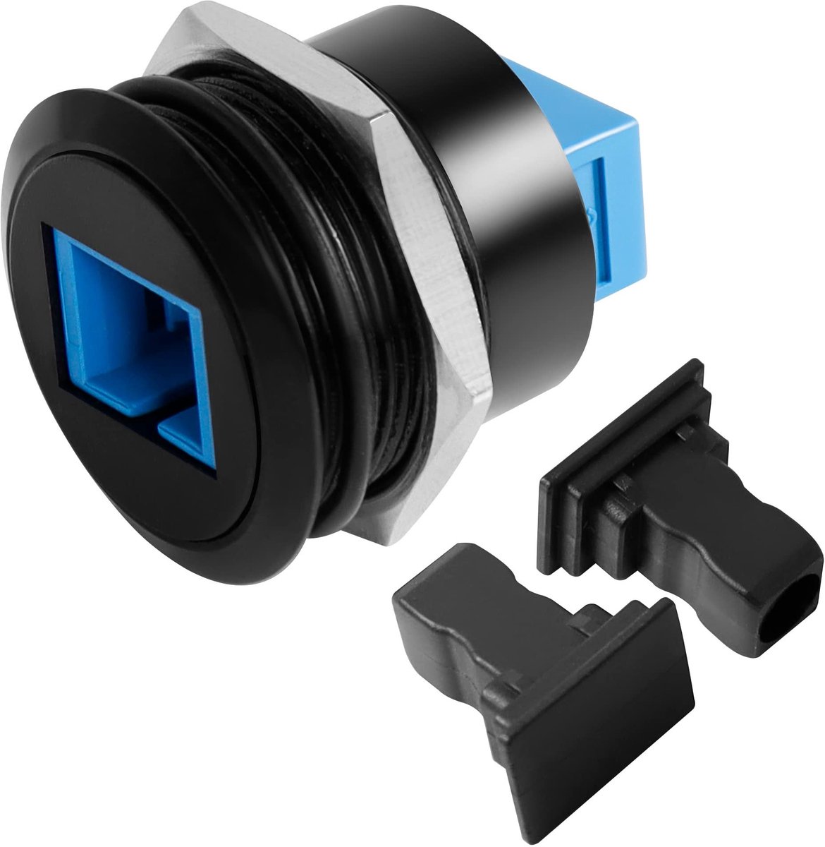 Dailygoods - Dailygoody - SC Fiber Mounting Adapter - Vrouw naar Vrouw Connector voor PC en Apparatuur