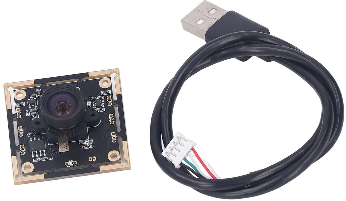 Dailygoods - Dailygoody - 1MP Camera Module - USB2.0 Uitgang - Hoge resolutie beelden - 100 Graden kijkhoek - Lichtgevoelige chip - Ideaal voor QR-code scannen - G...