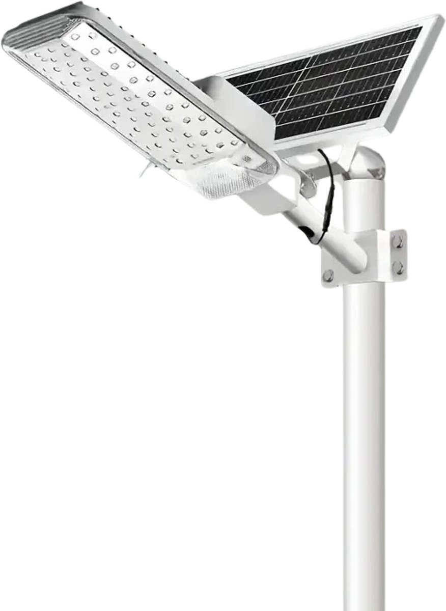 Geargalaxy Solar Buitenlamp - Zonneverlichting Buiten - LED Straatlamp - Wandlamp - Waterdichte Tuinlamp - 35x24cm - Zwart