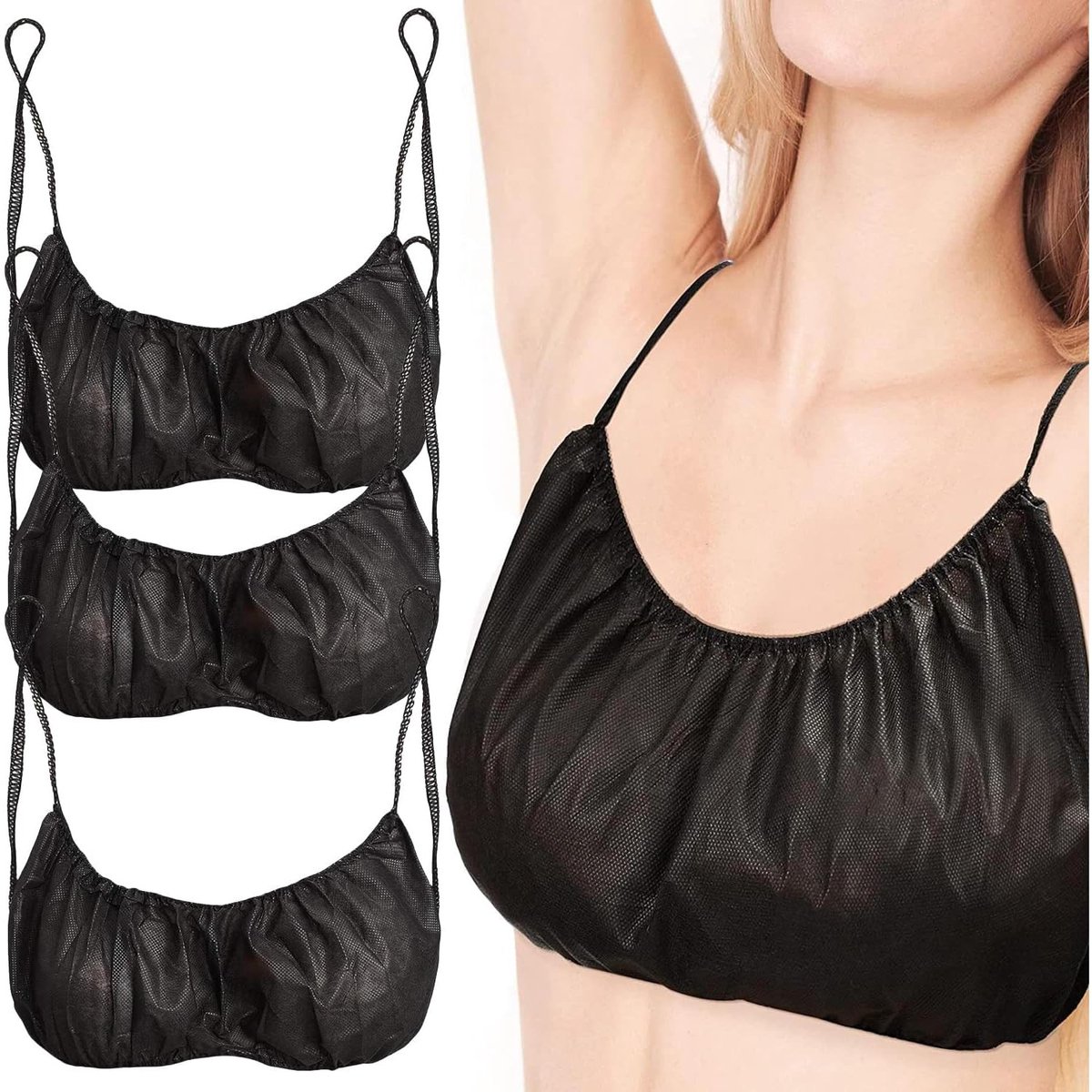 Dailygoods - Dailygoody - Wegwerp BH's voor Dames - Ideaal voor Spa en Sauna - 20 Stuks - Reisaccessoire - Comfortabel en discreet - Perfect voor onderweg - Onderg