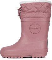 Druppies Winterlaarzen Kinderen - Gevoerde Regenlaarzen - Snowboots - Dusty Pink - Maat 35