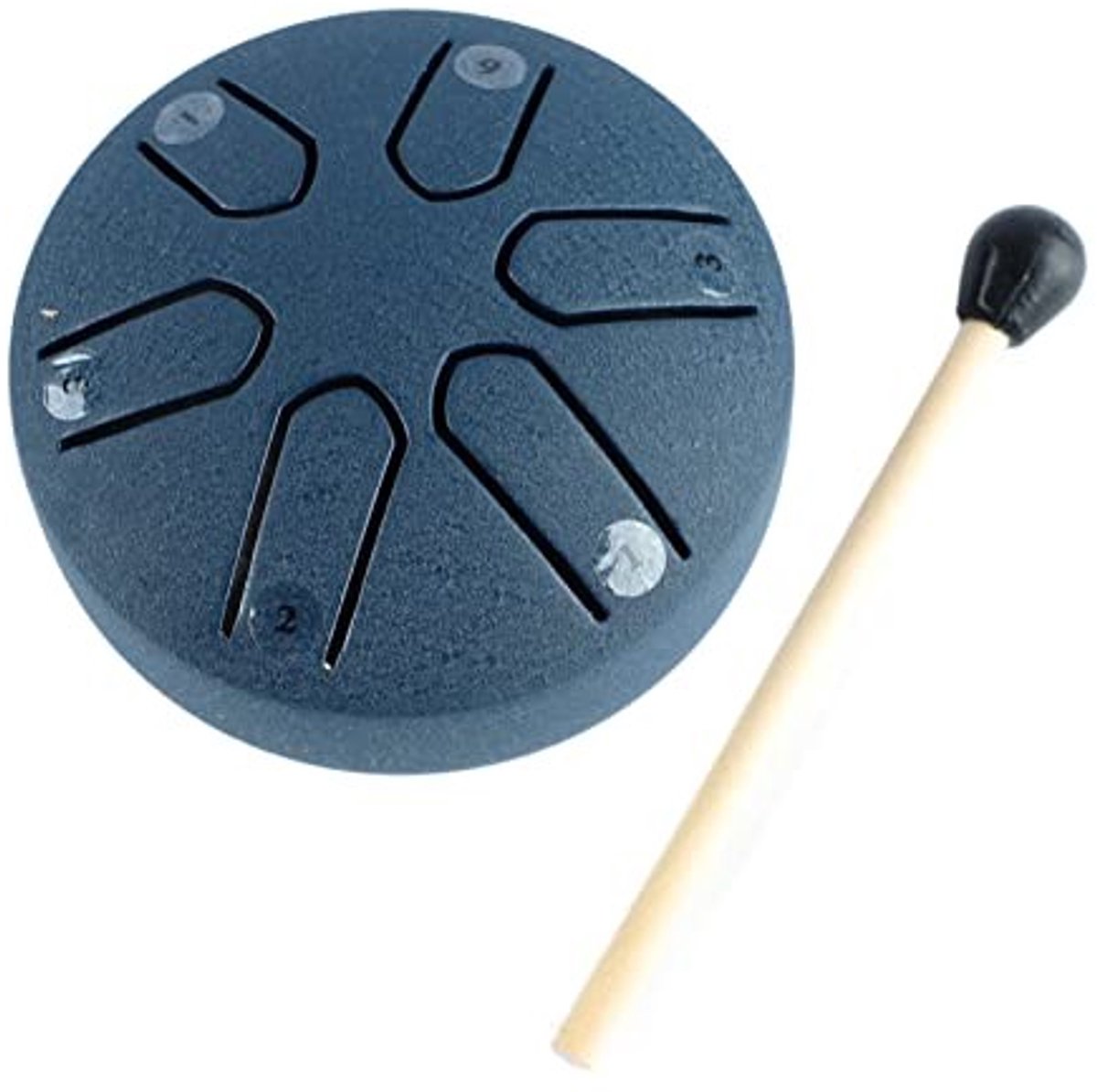 Dailygoods - Dailygoody - Lege Spirit Drum - Handpan Drum - Eenvoudig te spelen - Marineblauw - Helder geluid - Ontspanning - Geschikt voor beginners en ervaren mu