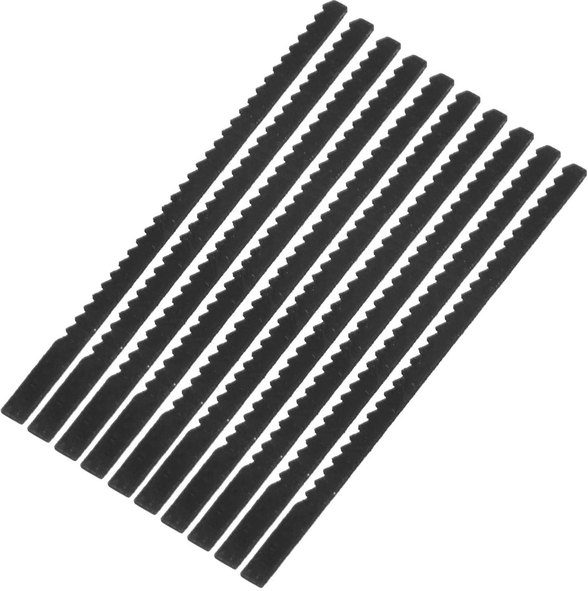 Dailygoods - Dailygoody - Set van 10 decoupeerzaagbladen - Hoogwaardige snijkwaliteit - Geschikt voor precisiewerk - Duurzaam ijzer - Voor hout en kunststof - Eenv