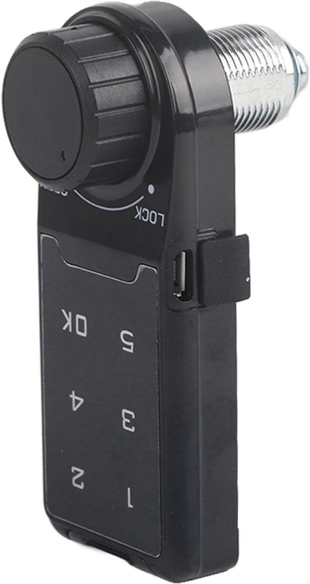 Dailygoods - Dailygoody - Code Beveiliging - Digitaal Elektronisch Nachtslot - Voor Beveiligingskast - 20mm - Wachtwoord Sleuteltoegang - Geschikt voor Scholen