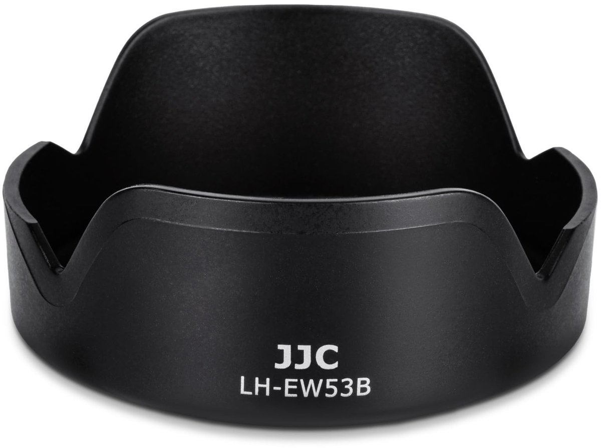 Dailygoods - Dailygoody - Lens Hood - Tulpvormige Lenskap - Compact en Omkeerbaar - Geschikt voor Canon RF-S 10-18mm f/4.5-6.3 IS - 49 mm
