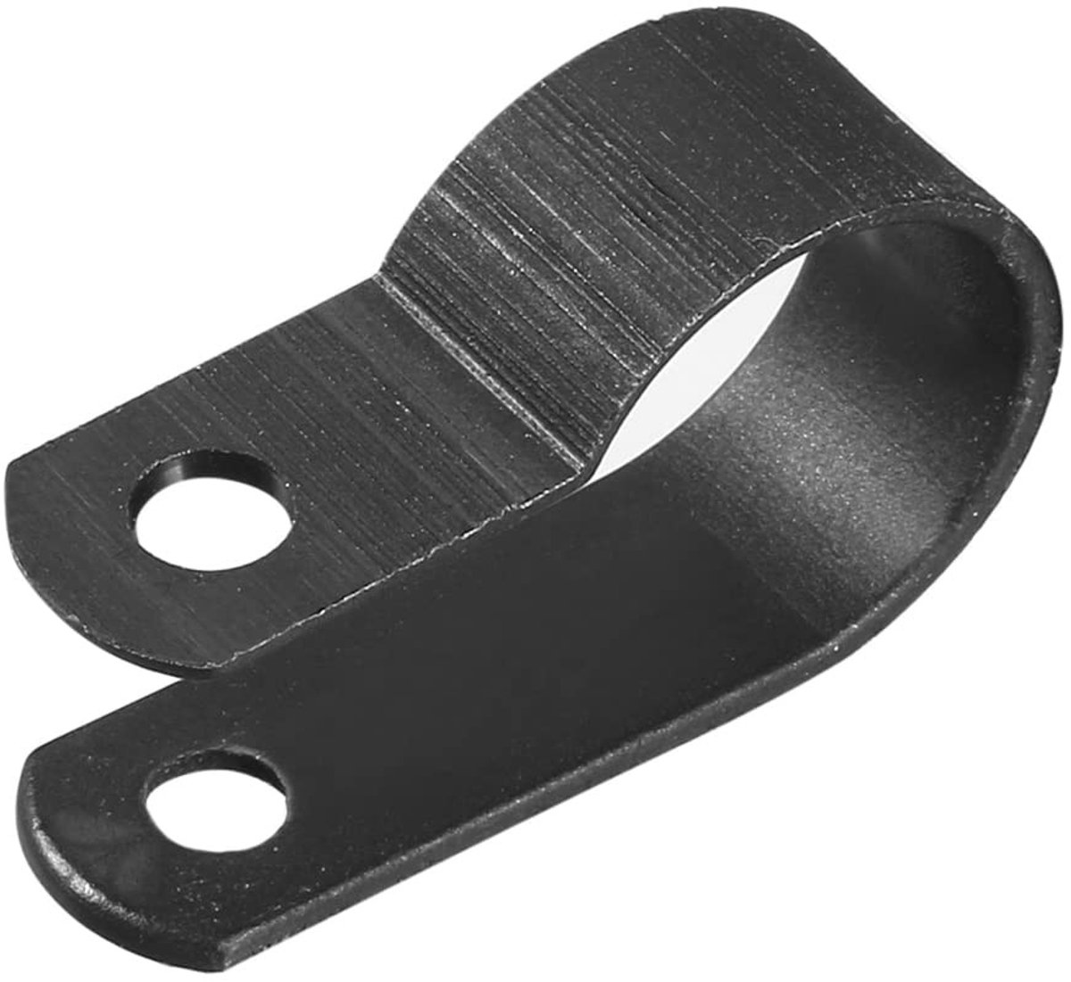 Dailygoods - Dailygoody - Kabelklemmen Nylon R-Type - Kabelbeheer - 50 Stuks - Zwart - Organiseren van Draad - Geschikt voor Elektronische Apparaten