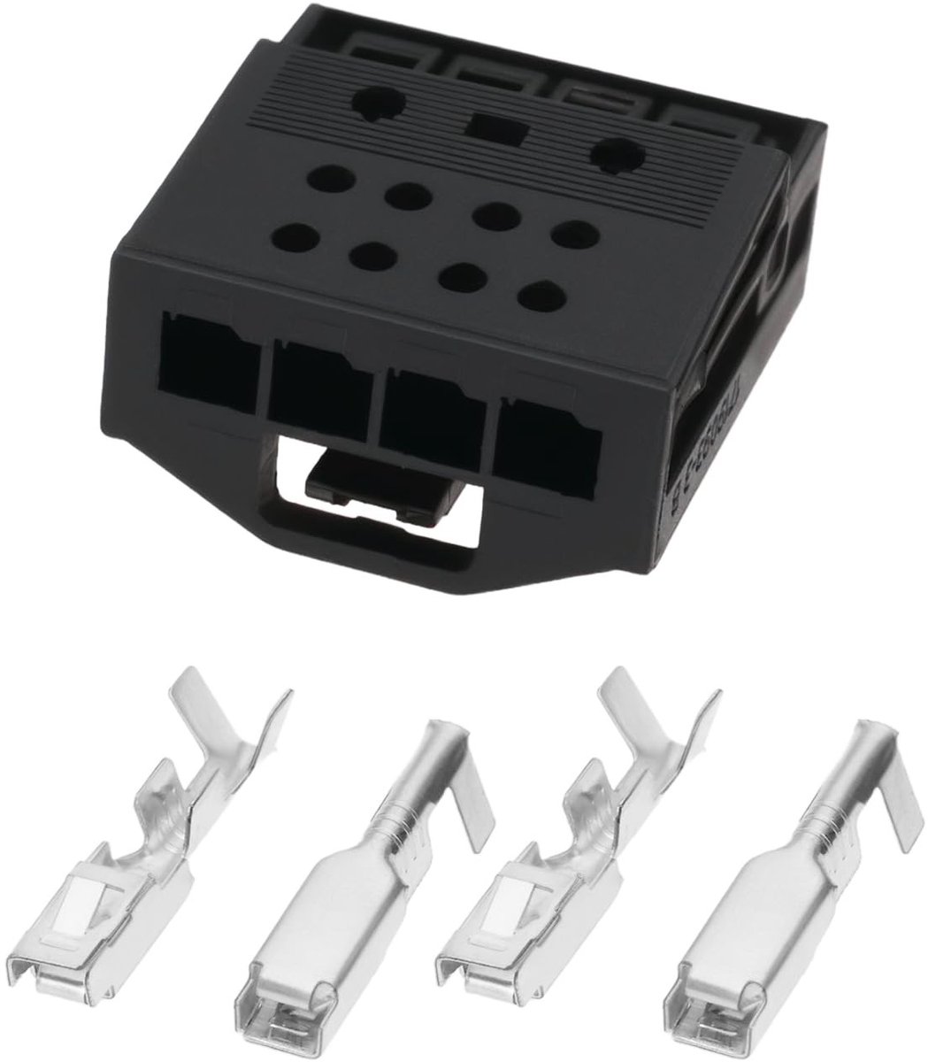 Dailygoody - Car Taillight Connector - 4 Pin Connector - Vervangingsonderdeel - Compact - Geschikt voor E84, E90, X1, X3, X5, X7