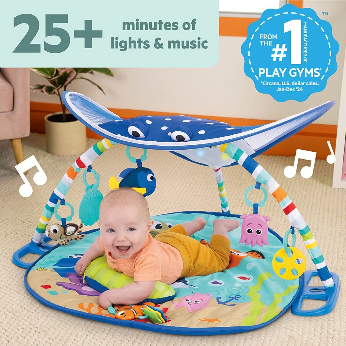 Finding Nemo Baby gym licht en geluid - Bright Starts - vanaf 0 maanden — afbeelding 4