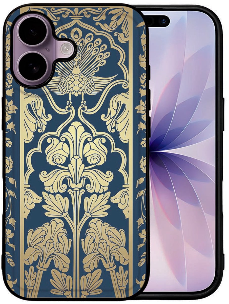 Beschermhoes Apple iPhone 17 Beige Flowers