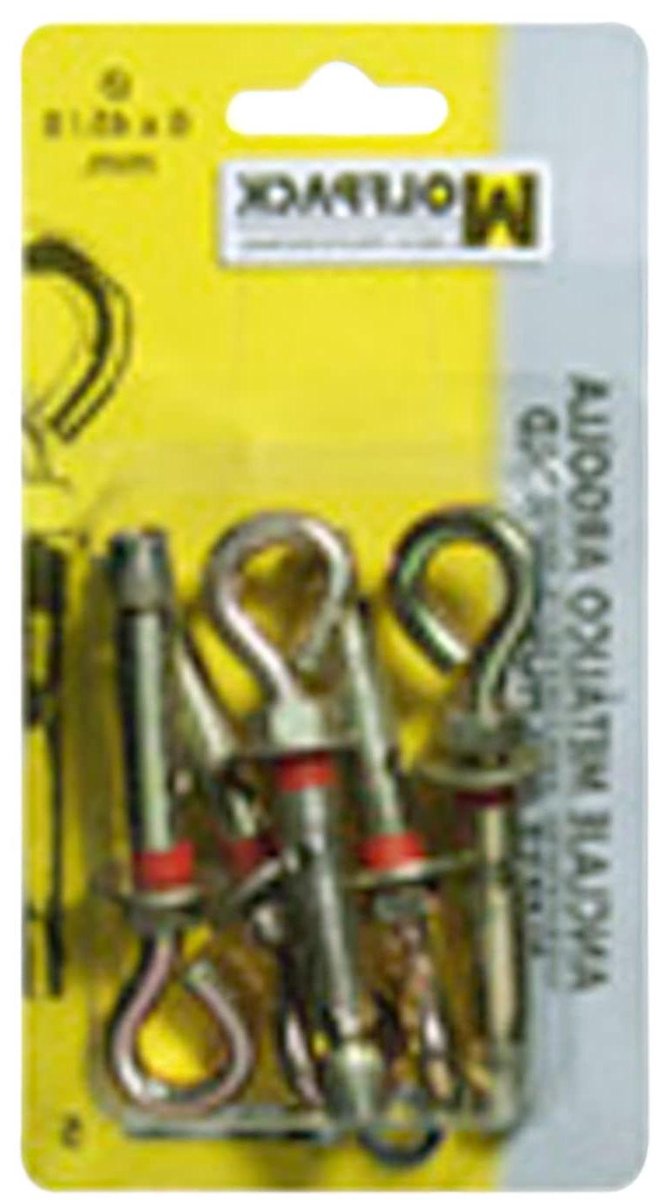 Metalen Ankers - Hulsankers - Bevestigen - 5 Stuks - 6 x 45/8 mm
