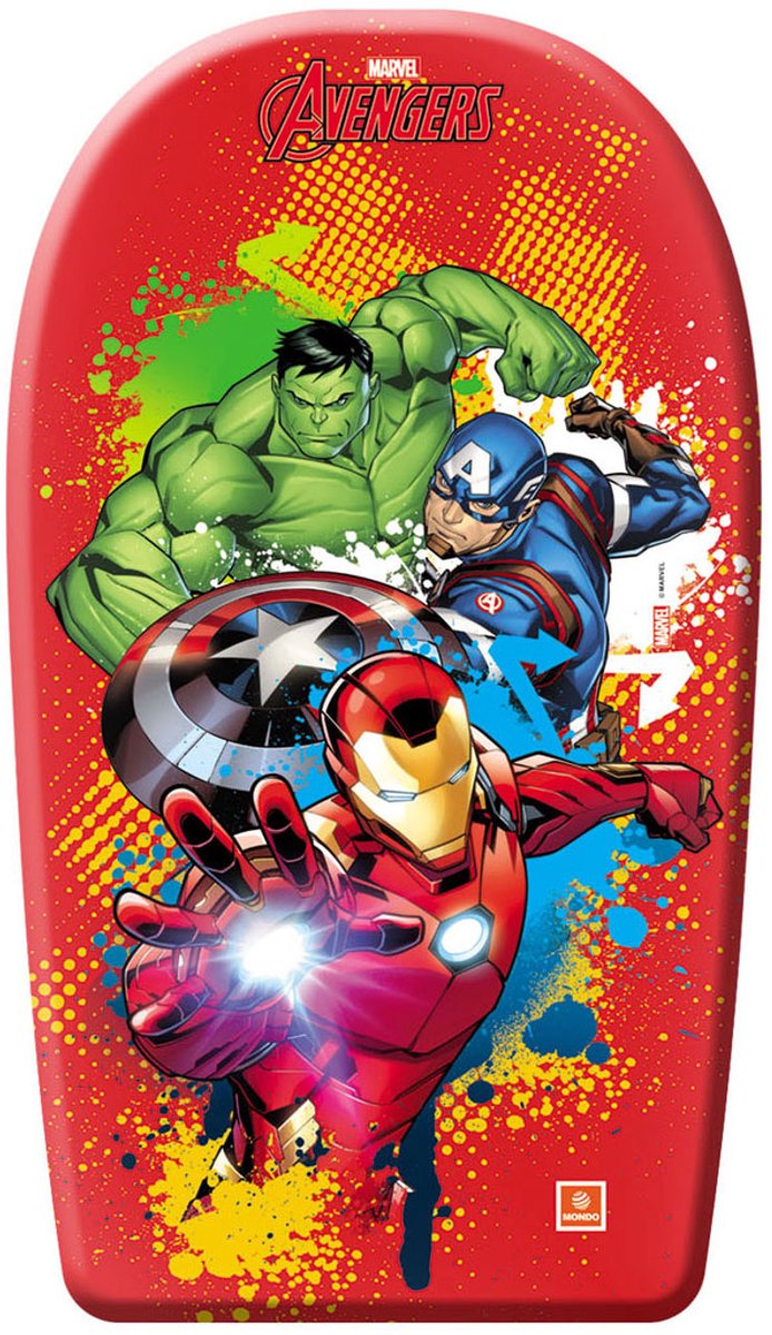 Mondo Avengers Serie - Zwemplank - 84 cm - Rood