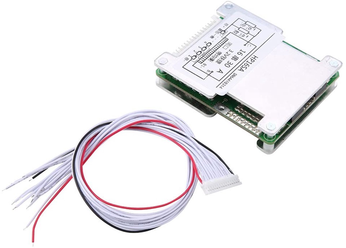 LiebeWH 16S 48V Lithium Batterij Beschermingskaart - 30A Overbelastingsbescherming