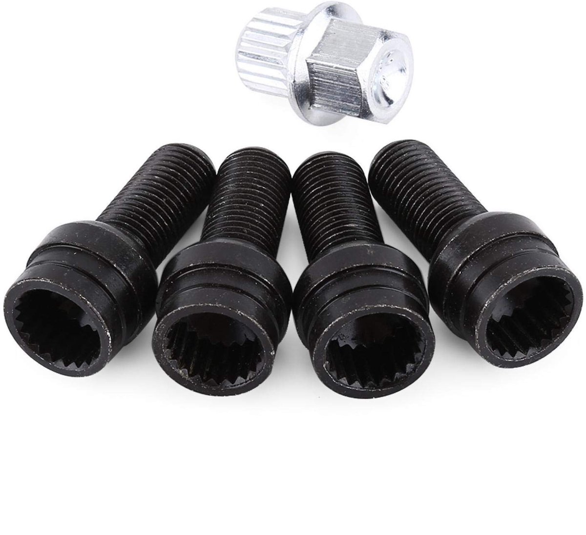 Allecto - Anti Theft M14x1.5 Wielbouten - Veiligheidsbouten Set 4+1