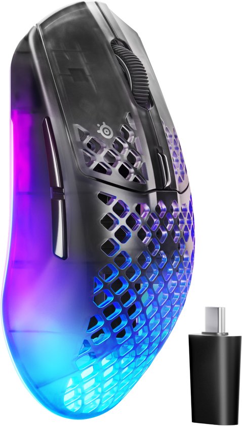 SteelSeries - Aerox 3 Wireless Gen 2 - Shadow | bol