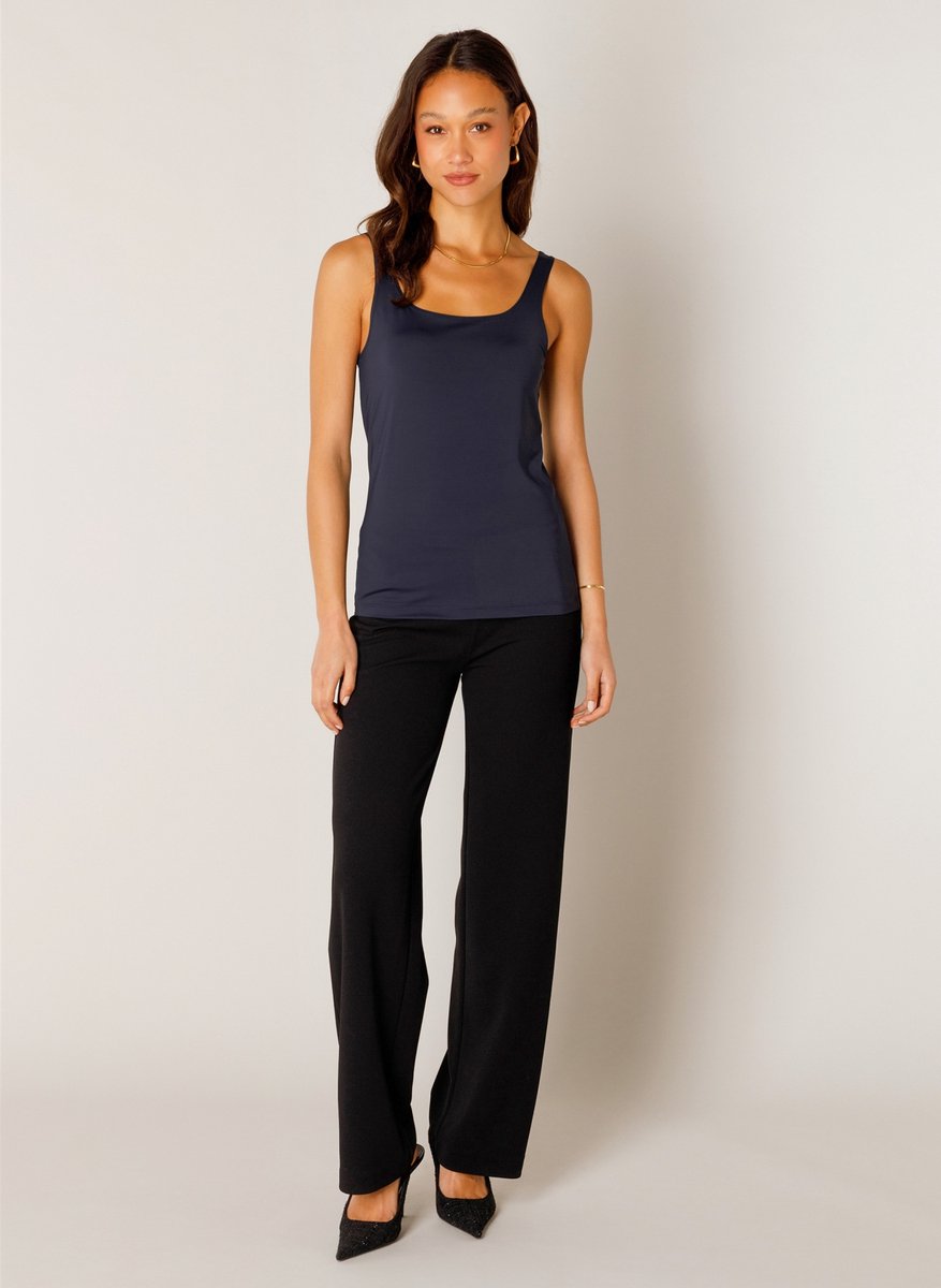 BASE LEVEL Yan Tops - Dark Blue - maat 48