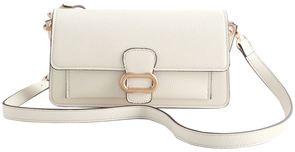 Next - Dames - Crossbodytas met hardware - Wit