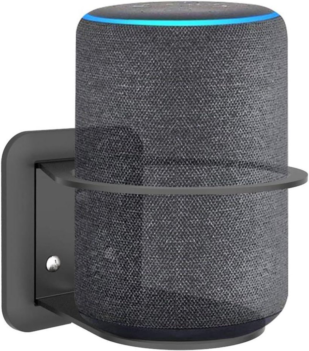 Cozycase Wand Houder voor Google Home en Ech (2e / 3e generatie) Ech Plus (2e generatie) en, muurhouder tandaard - Een ruimtebesparende oplossing- Zwart