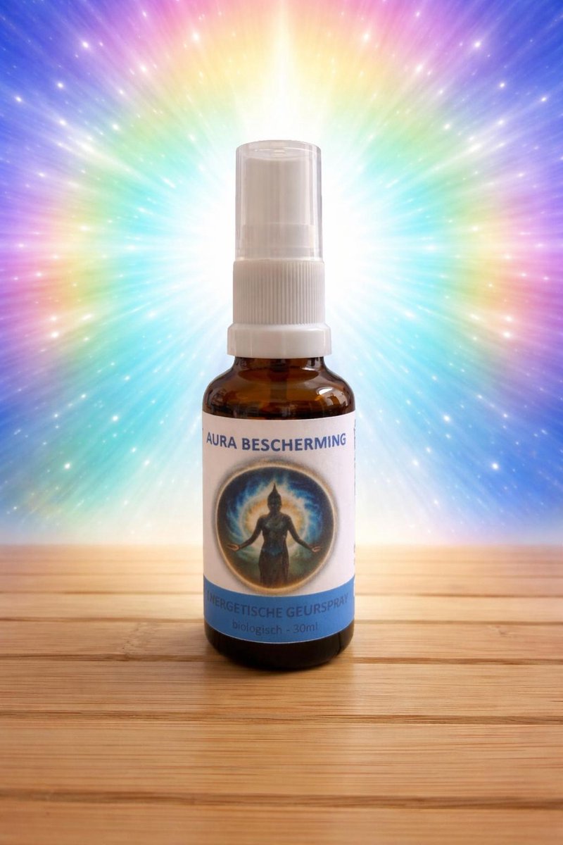 Aura Protection Spray - 30ml - Energetische Bescherming bij Hooggevoeligheid (HSP) - 100% Natuurlijk