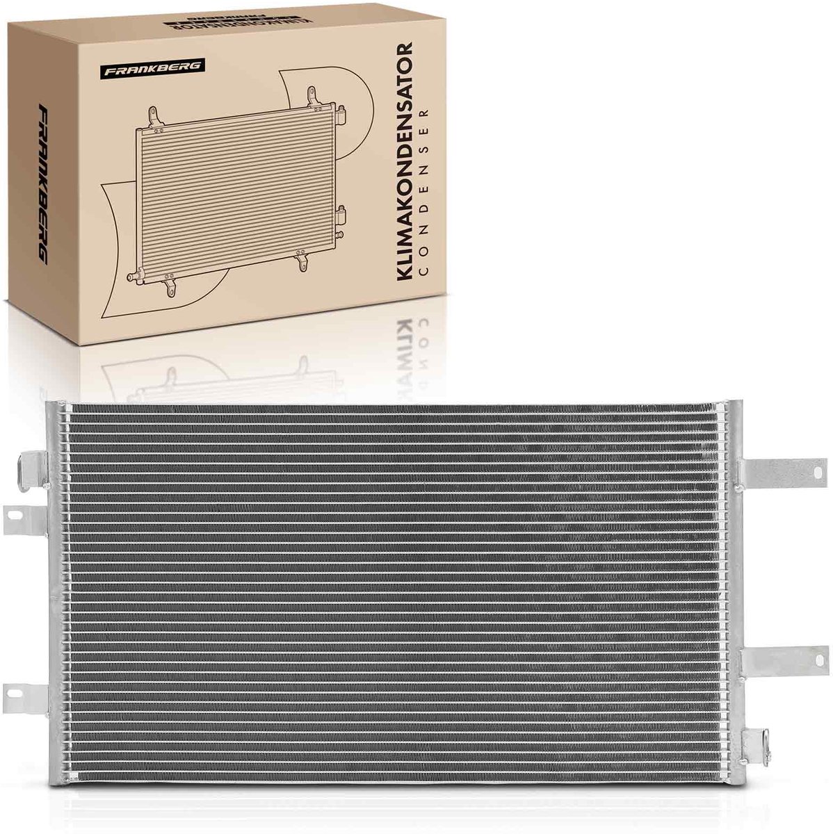 Frankberg 1x condensor airconditioning voor Nissan Interstar Opel